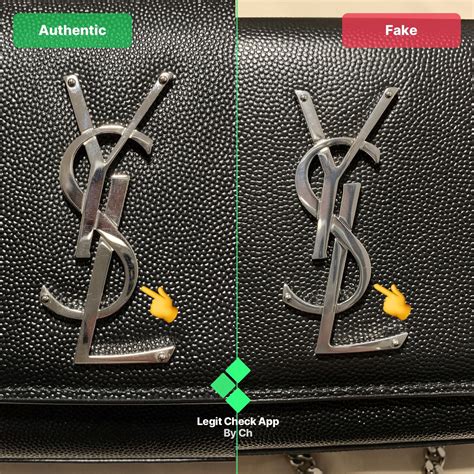 authentic ysl bag vs fake|original ysl bag price.